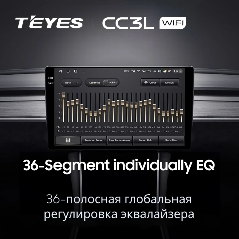 Штатная магнитола Teyes CC3L WiFi 2/32 Nissan Frontier (2009-2012)