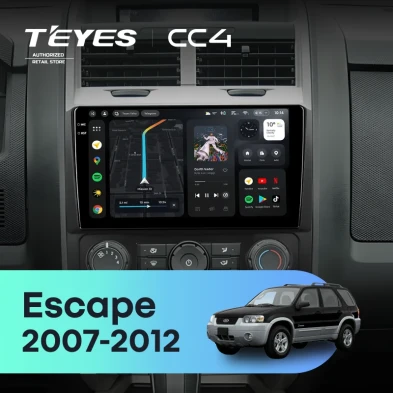 Штатная магнитола Teyes CC4 8/128 Ford Escape (2007-2012) F2