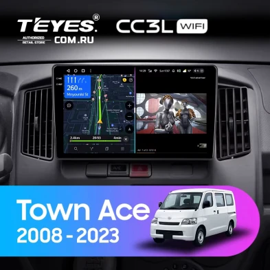Штатная магнитола Teyes CC3L WiFi 2/32 Toyota Town Ace (2008-2023)