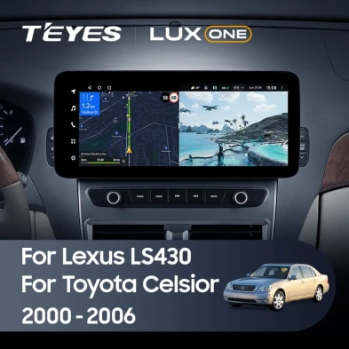 Штатная магнитола Teyes LUX ONE 6/128 Toyota Celsior XF30 3 (2000-2006)