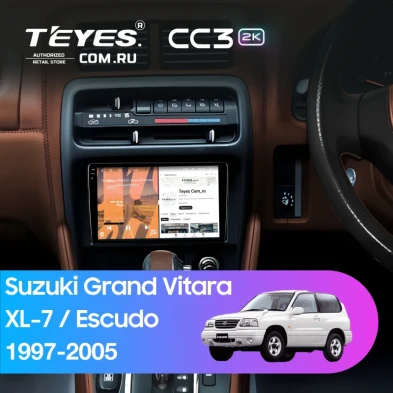 Штатная магнитола Teyes CC3 2K 4/64 Suzuki Escudo (1997-2005)
