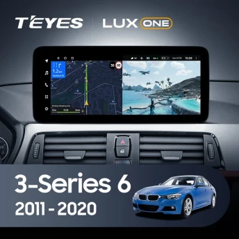Штатная магнитола Teyes LUX ONE 360 6/128 BMW 3-Series 6 F30 F31 (NBT) (2011-2020) Universal
