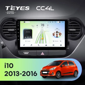 Штатная магнитола Teyes CC4L 6/64 Hyundai i10 (2013-2016)