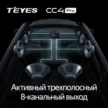 Штатная магнитола Teyes CC4 Pro 8/128 Opel Astra J (2009-2017)