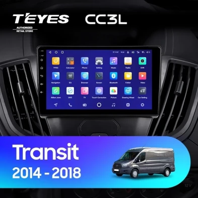 Штатная магнитола Teyes CC3L 4/32 Ford Transit Van L3H2 (2014-2018)