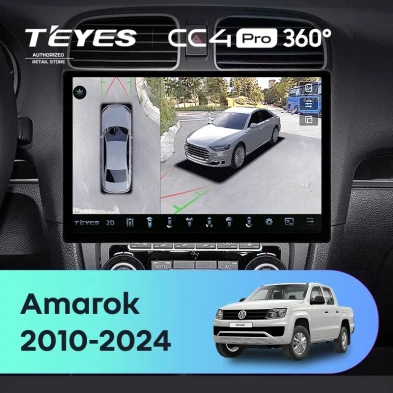 Штатная магнитола Teyes CC4 Pro 360 12/256 Volkswagen Amarok (2010-2024) (13")