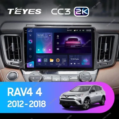 Штатная магнитола Teyes CC3 2K 4/64 Toyota RAV4 (2012-2018)