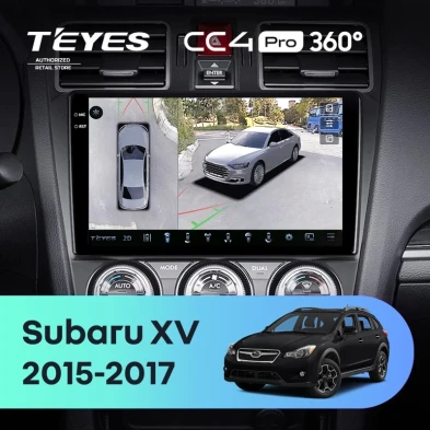 Штатная магнитола Teyes CC4 Pro 360 12/256 Subaru XV (2015-2017) F1