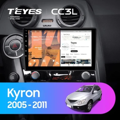 Штатная магнитола Teyes CC3L 4/32 SsangYong Kyron (2005-2011)