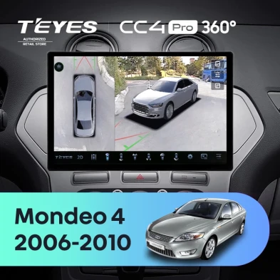 Штатная магнитола Teyes CC4 Pro 360 8/128 Ford Mondeo 4 (2006-2010) (13")