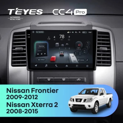 Штатная магнитола Teyes CC4 Pro 12/256 Nissan Frontier (2009-2012)