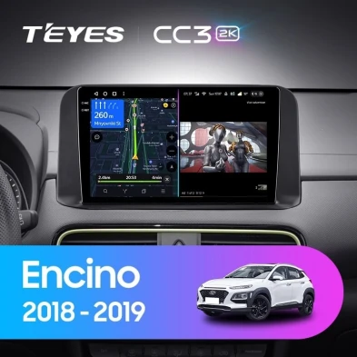 Штатная магнитола Teyes CC3 2K 360 6/128 Hyundai Encino (2018-2019)