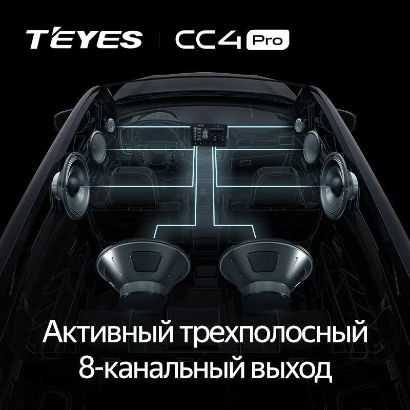 Штатная магнитола Teyes CC4 Pro 12/256 Audi S6 3 (2006-2011)