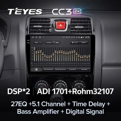 Штатная магнитола Teyes CC3 2K 6/128 Great Wall Wingle 5 (2011-2015)