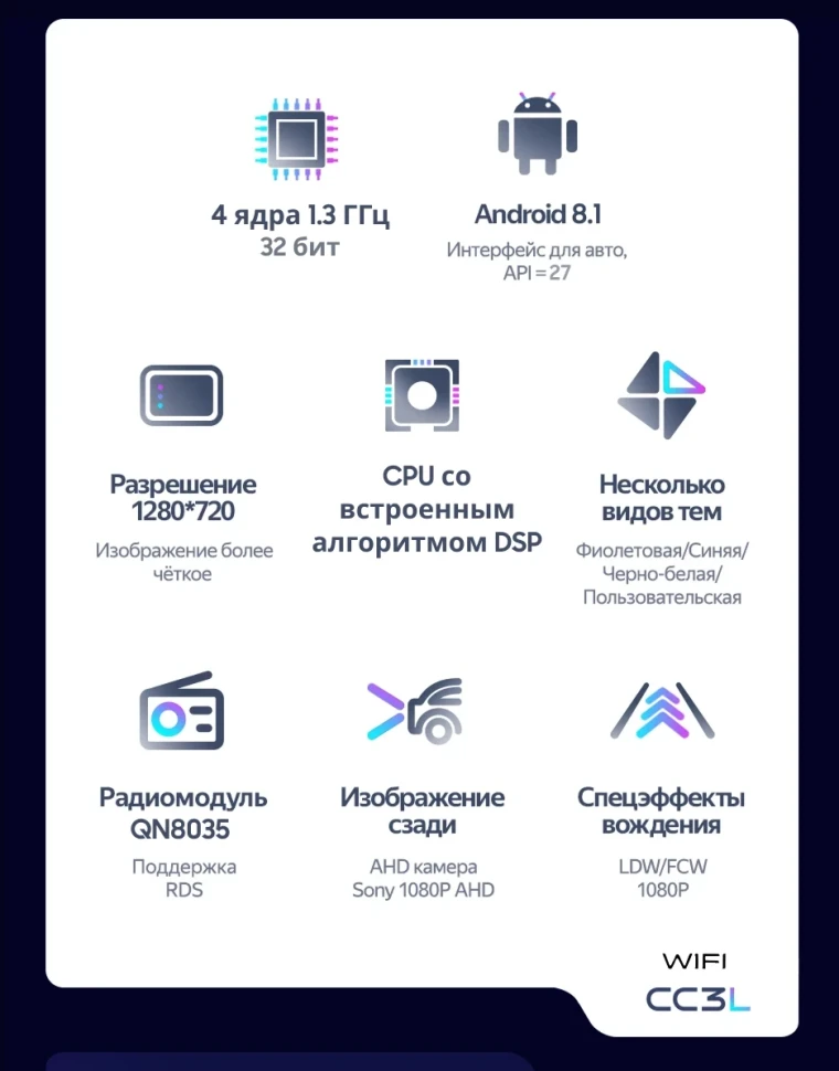 Штатная магнитола Teyes CC3L WiFi 2/32 Opel Astra K (2015-2021)