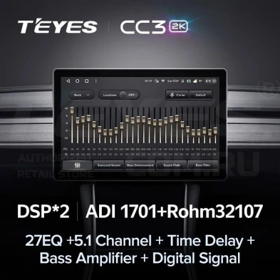 Штатная магнитола Teyes CC3 2K 4/64 Toyota Land Cruiser 70 Series LC 79 (2007-2020) (11")